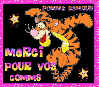 merci pour vos com
